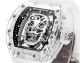 MS Factory AAA Swiss Replica Richard Mille RM 052 Skull Men Watch in Clear Sapphire Case (3)_th.jpg